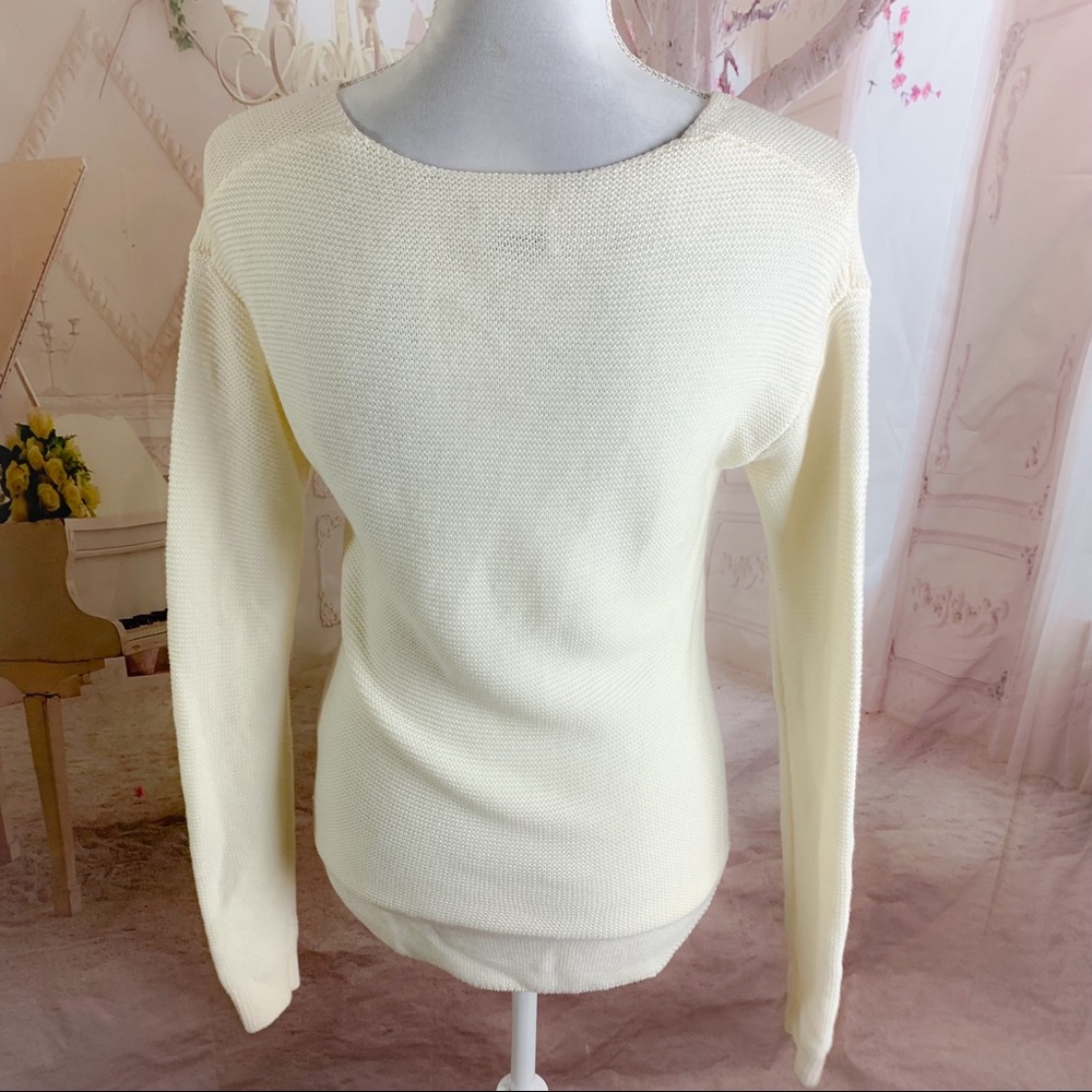 Aritzia Wilfred Free Wolter Sweater in Cream - Picture 7 of 12